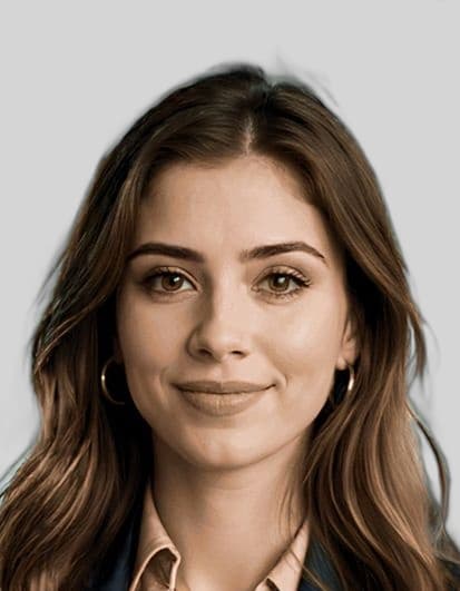 Processed photo example - AI-enhanced document photo with proper background